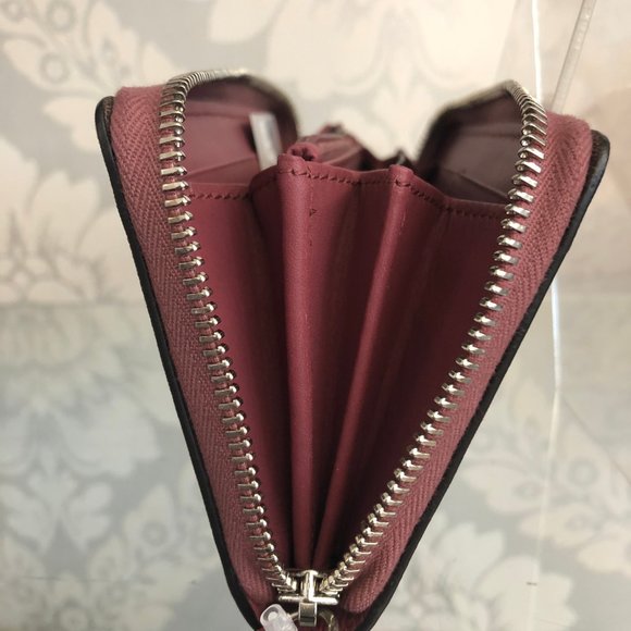 GUCCI Floral Monogram Canvas Accordian Wallet NEW - Picture 5 of 6